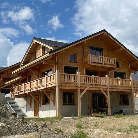 Appartement Lumineux Neuf Dans Bas De Chalet Le Douglas La Joue du Loup Extérieur photo
