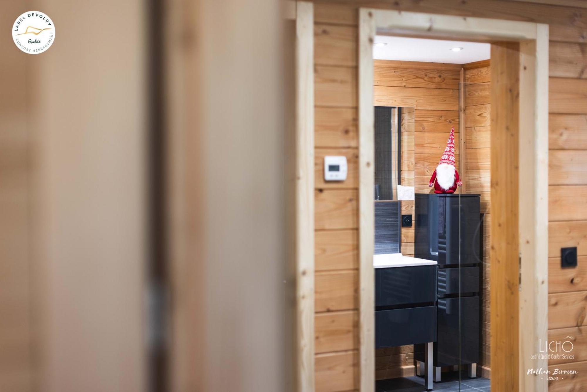 Appartement Lumineux Neuf Dans Bas De Chalet Le Douglas La Joue du Loup Extérieur photo