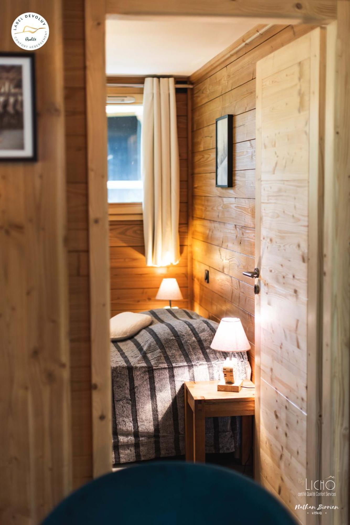 Appartement Lumineux Neuf Dans Bas De Chalet Le Douglas La Joue du Loup Extérieur photo