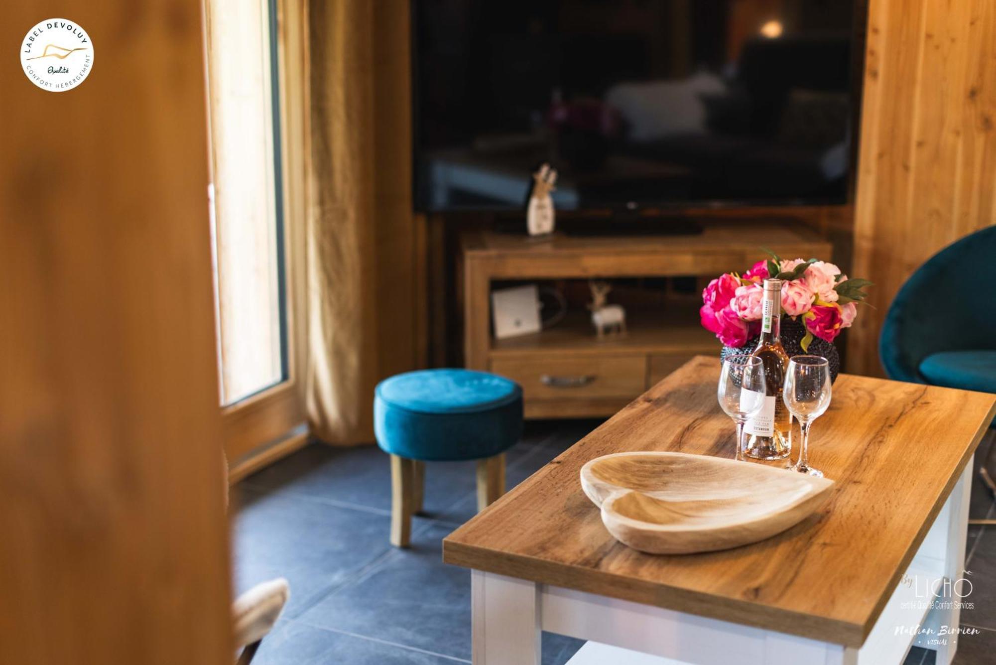 Appartement Lumineux Neuf Dans Bas De Chalet Le Douglas La Joue du Loup Extérieur photo