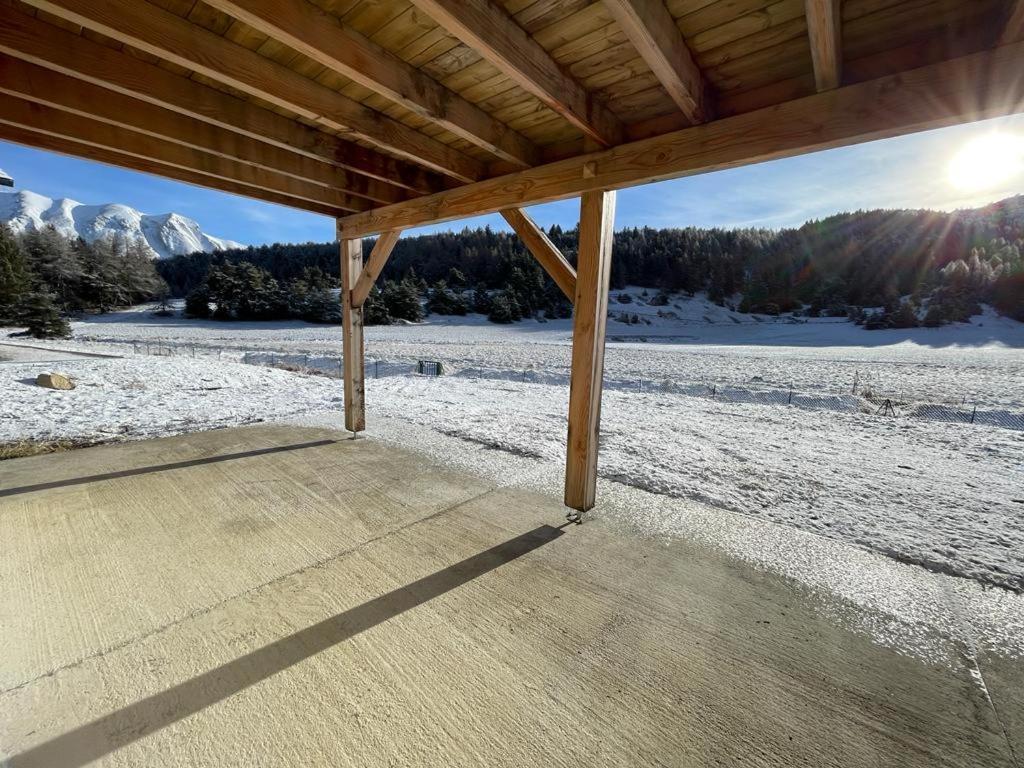 Appartement Lumineux Neuf Dans Bas De Chalet Le Douglas La Joue du Loup Extérieur photo