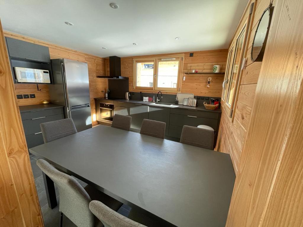 Appartement Lumineux Neuf Dans Bas De Chalet Le Douglas La Joue du Loup Extérieur photo