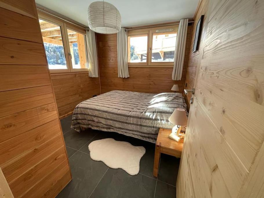 Appartement Lumineux Neuf Dans Bas De Chalet Le Douglas La Joue du Loup Extérieur photo