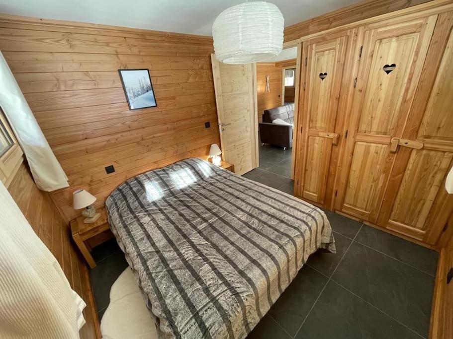 Appartement Lumineux Neuf Dans Bas De Chalet Le Douglas La Joue du Loup Extérieur photo
